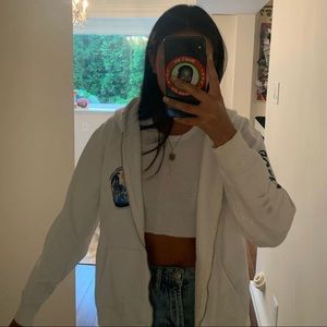 Brandy Melville Zip up Hoodie